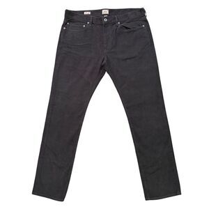 J. Crew 484 Slim Fit Corduroy Pants Men's 36x32 Dark Gray Stretch NEW